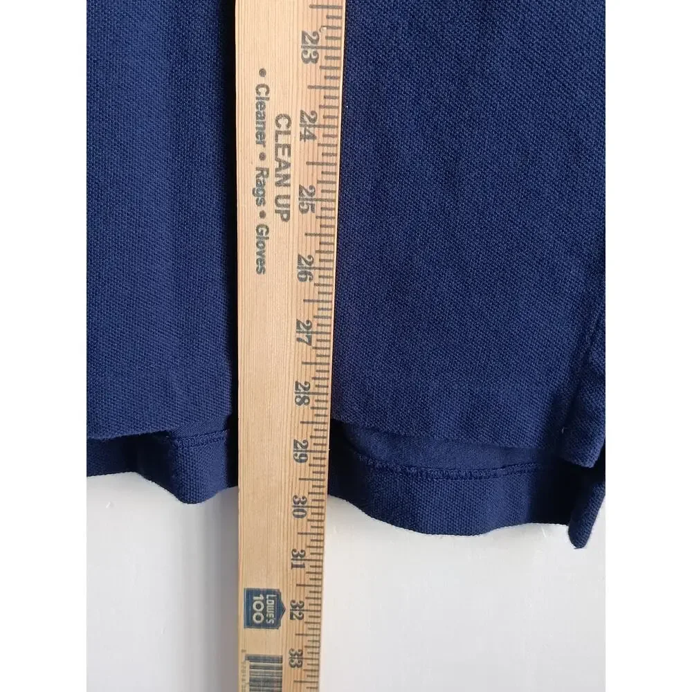Vintage Polo Ralph Lauren Polo T Shirt Rugby Blue 90s Men’s L Size Red Pony